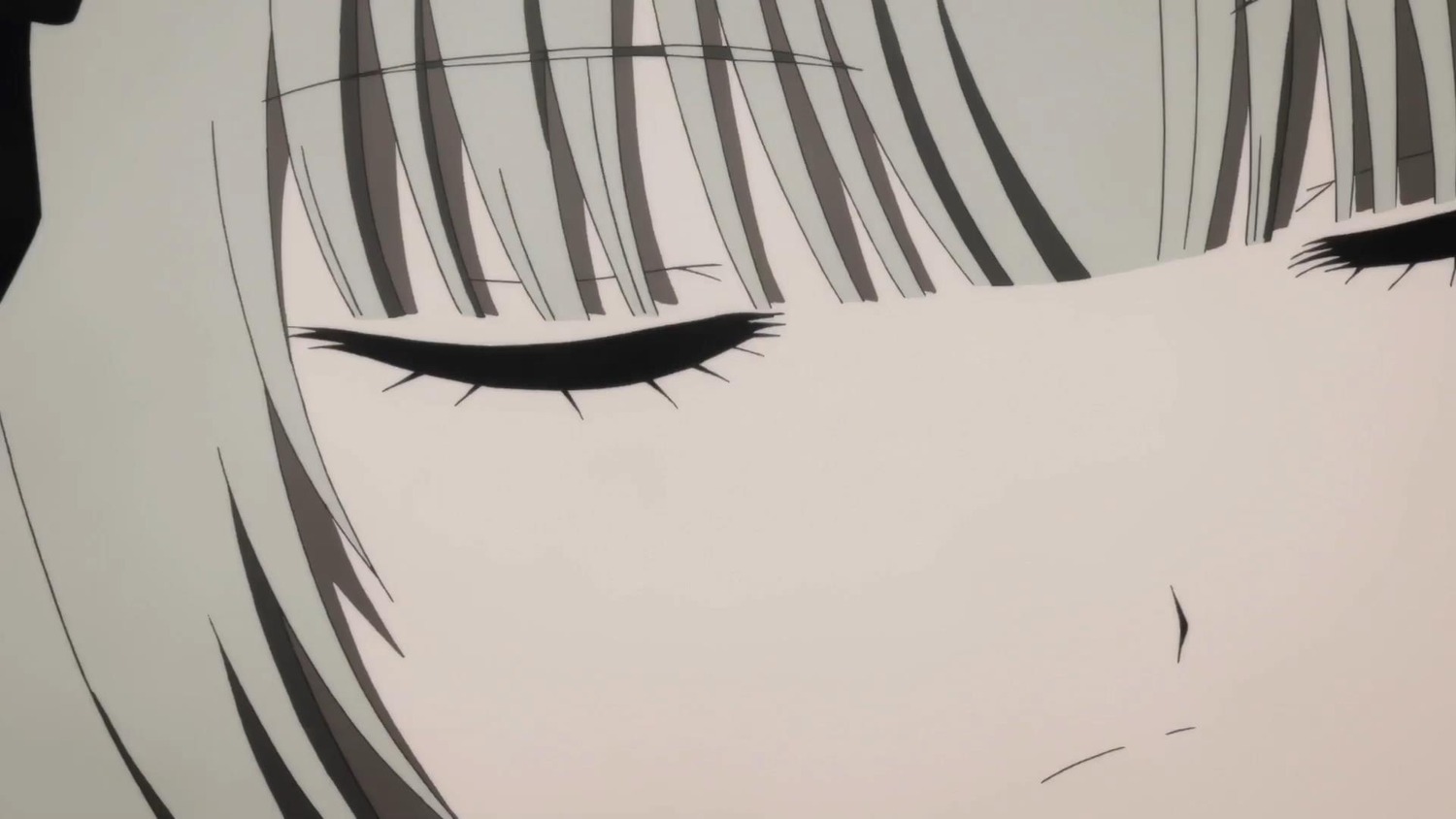 1girl bangs close-up closed_eyes face image simple_background solo suigintou
